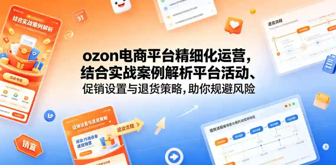 一壶电商俄罗斯Ozon电商平台精细化运营全流程课程